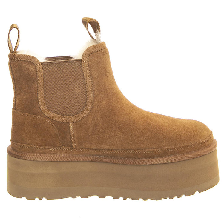 Neumel Platform Chelsea Chestnut - Stivali Donna Marroni UGSNEUPCCN1134526W  UGG 