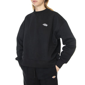 Summerdale Sweatshirt Black - Felpa Girocollo Donna Nera DK0A4XYXBLK1  DICKIES 