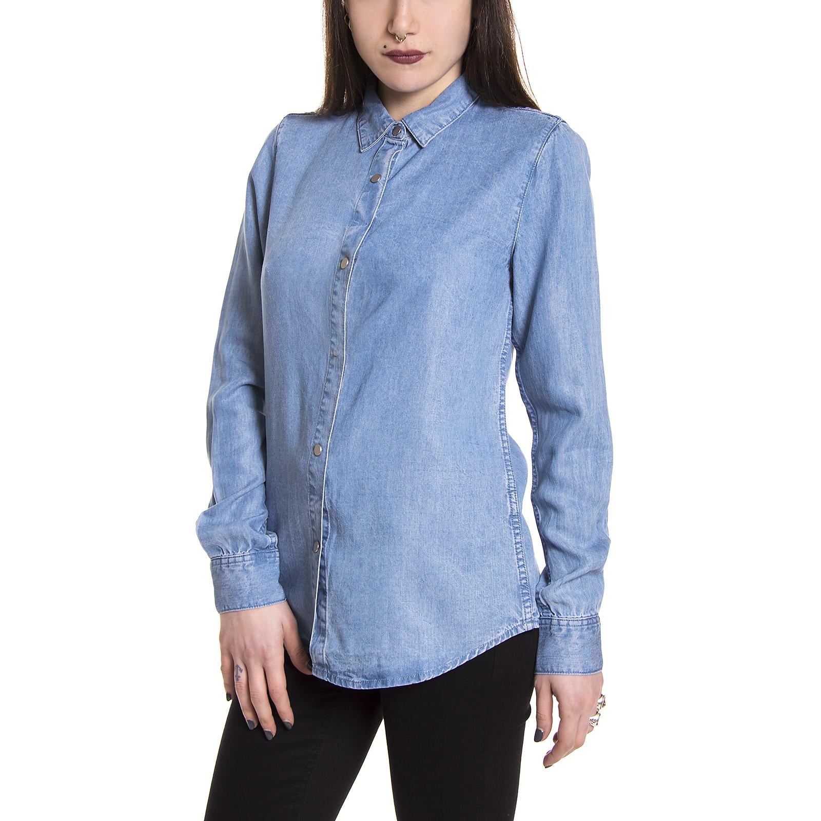 Blanch Denim Shir t Light Blue 1711106-290  DR. DENIM 