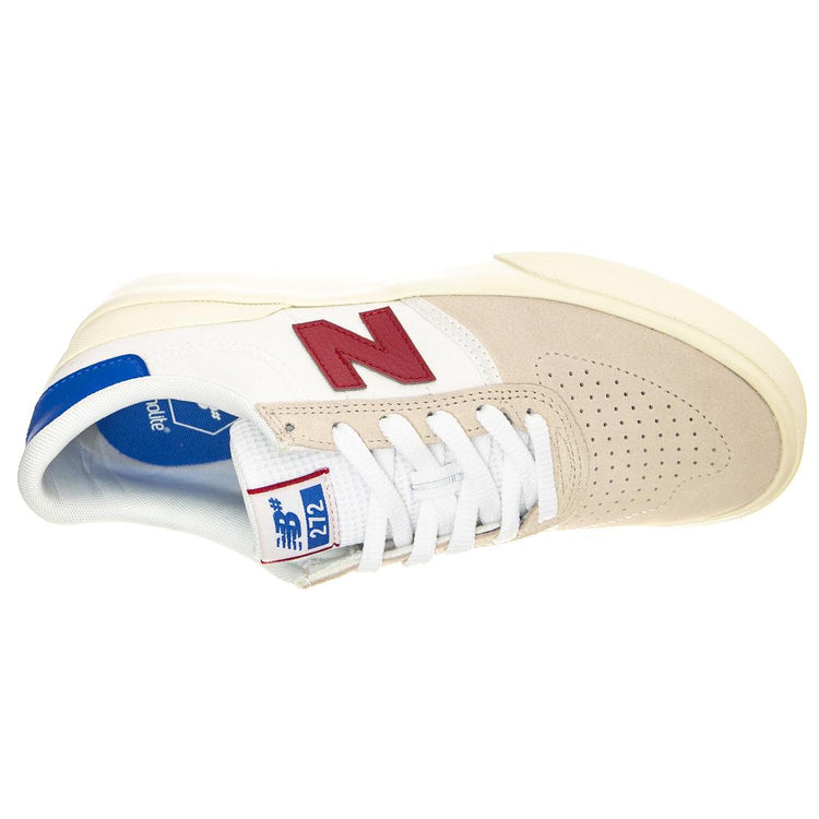 Numeric Skateboarding White / Red Leather / Textile - Scarpe Stringate Profilo Basso Uomo Multicolore NM272BAB  NEW BALANCE 