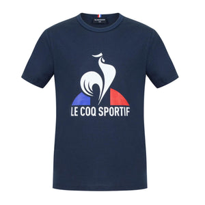 ESS Tee SS N°1 Enfant Dress Blues - Maglietta Girocollo Bambini Blu 2210801-dress blues  LE COQ SPORTIF 