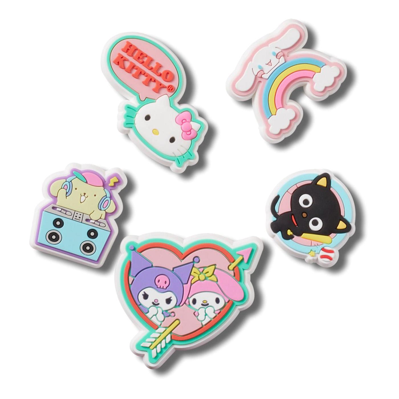 Hello Kitty 5 Pack UCOL - Set da 5 Pezzi di Charm Multicolore CR.3112 JIB-UCOL  CROCS 