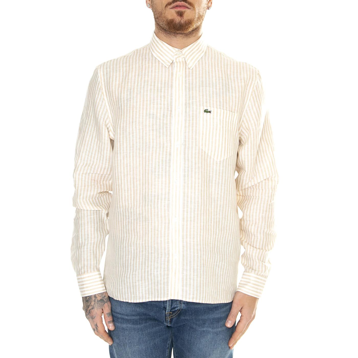 Camicia M/L IR7 Shirt - Camicia Uomo Multicolore CH6985-IR7  LACOSTE 