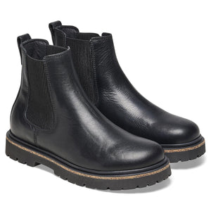Highwood Slip On Women Black Natural Leather Boots - Stivaletti Donna Neri 1025781 . BIRKENSTOCK 