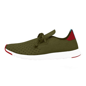 Apollo Moc - Rookie Green / Rover Red - Scarpe Basse Uomo Verdi / Rosse 21102400-3082  NATIVE 