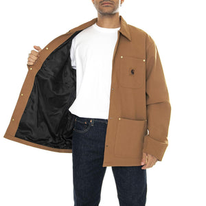 Suede Michigan Coat Hamilton Brown - Giacca Uomo Marrone I033717.HZXX  CARHARTT WIP 