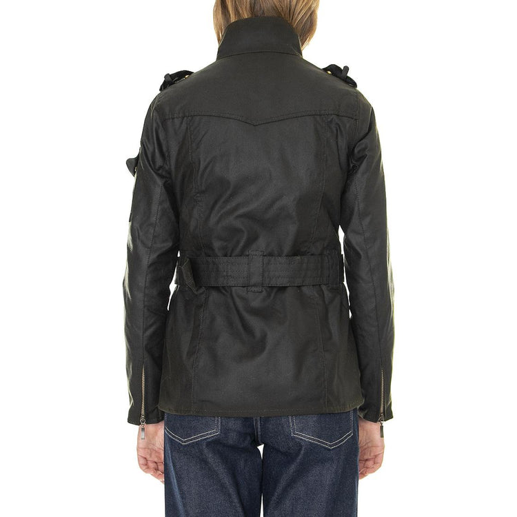 Ladies International Olive - Giacca Invernale Donna Marrone LWX0003OL92  BARBOUR INTERNATIONAL 