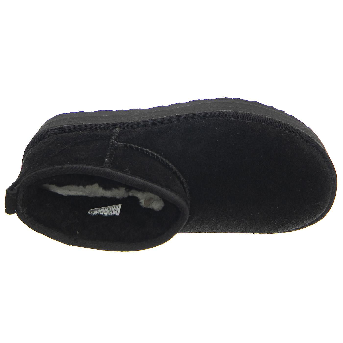 W Classic Ultra Mini Platform - Stivaletti Donna Neri 1135092-BLK . UGG 
