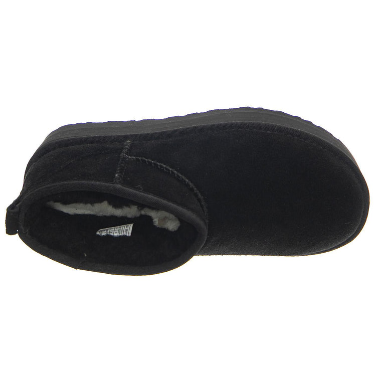 W Classic Ultra Mini Platform - Stivaletti Donna Neri 1135092-BLK . UGG 