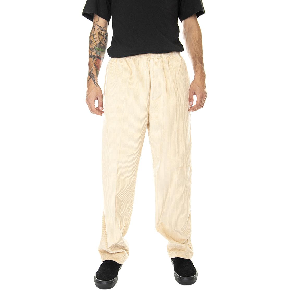 Easy Cord Pant Irish Cream - Pantaloni Uomo Beige 142020195-CRM  OBEY 