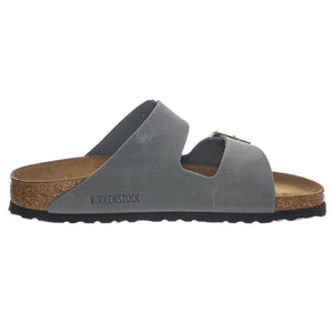 Arizona basalt gray, Oiled Leather - Sandali Donna Grigi 1029253  BIRKENSTOCK 