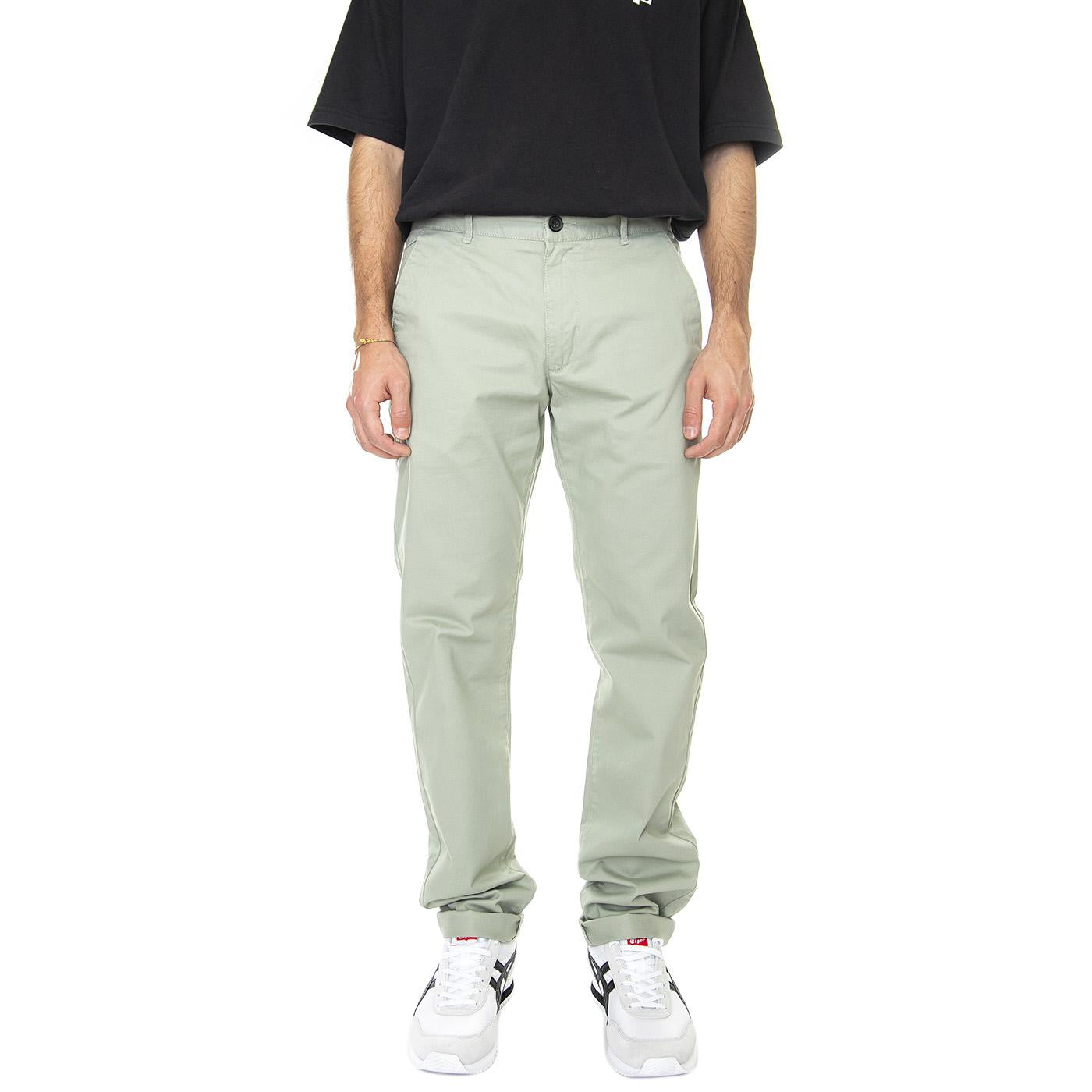 Elm Chino Twill Balsam - Pantaloni Uomo Verdi 115385_2  FARAH 