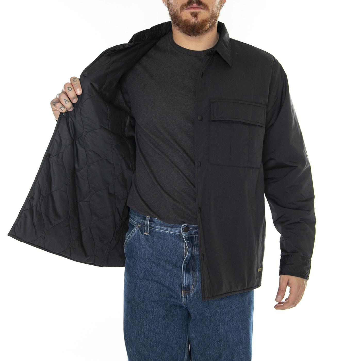 Fresno Shirt Jac Black - Giacca Uomo Nera I032211.89XX  CARHARTT WIP 