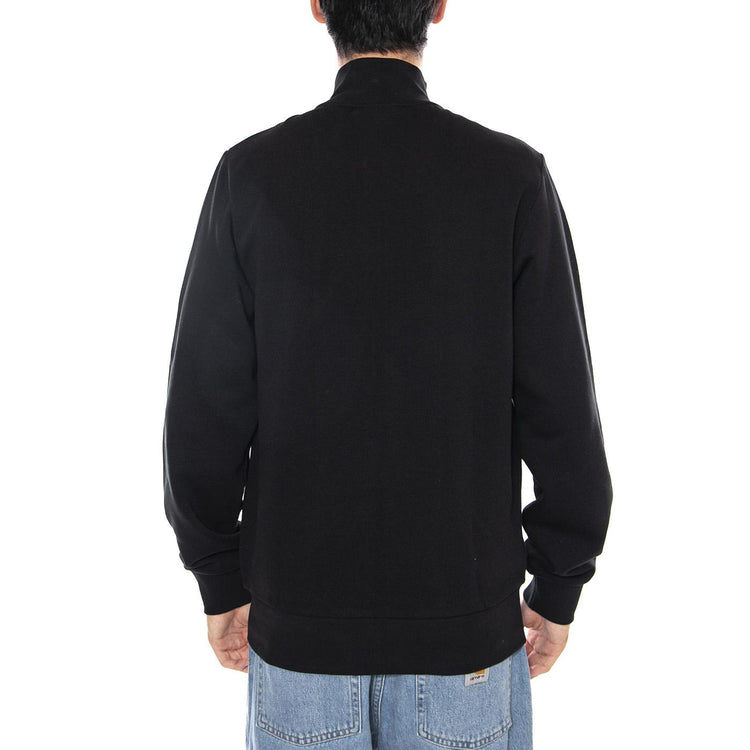 Sweatshirt 031 Turtle Neck Black - Maglia Collo Alto con Zip Uomo Nera SH9622-031  LACOSTE 