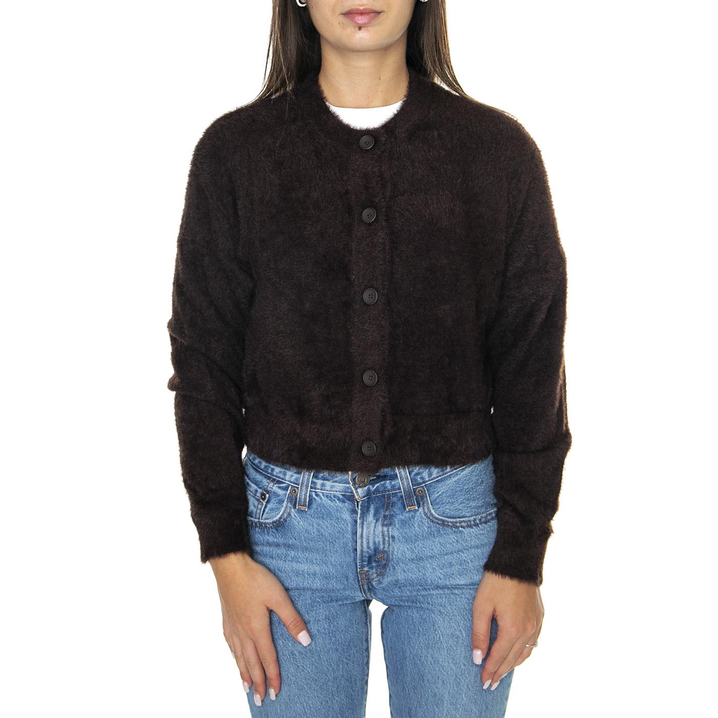 Cat Cardigan Mole Neutral - Cardigan Donna Marrone A3235-0009  LEVIS 