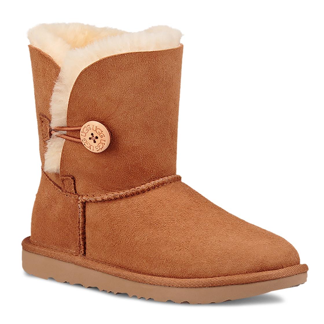 Bailey Button Chestnut II - Stivaletti Bambino / Bambina Marroni UGKBLBCN1017400K  UGG 
