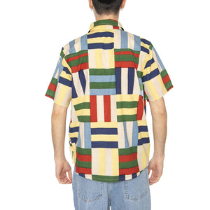 Field Tom Shirt Multicolor - Camicia Maniche Corte Uomo Multicolore MSH00196-MULTICOLOR  THINKING 