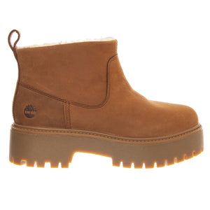 Stone Street Mid Warm Lined Boot Rust Nubuck -- Stivaletto Donna in Nabuk Marrone Caldo Foderato TB0A283G EM71 TIMBERLAND 