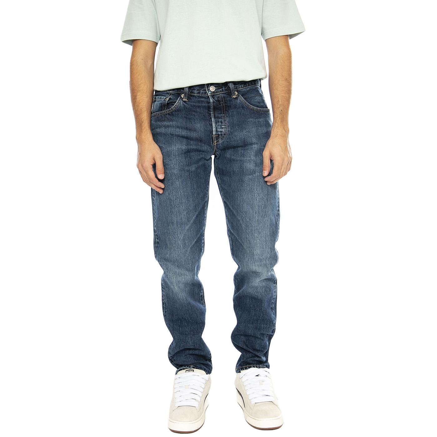 Regular Tapered Dark Used Blue - Pantaloni Denim Jeans Uomo Blu I030675.01.NB.30  EDWIN 