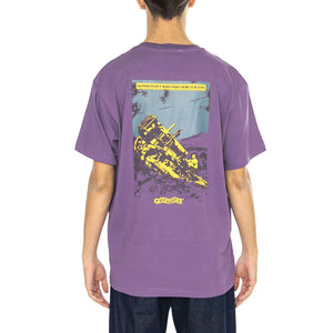 Nothing Stops T-Shirt Purple Gumdrop - Maglietta Girocollo Uomo Viola 6010116-18-3012  CAT 