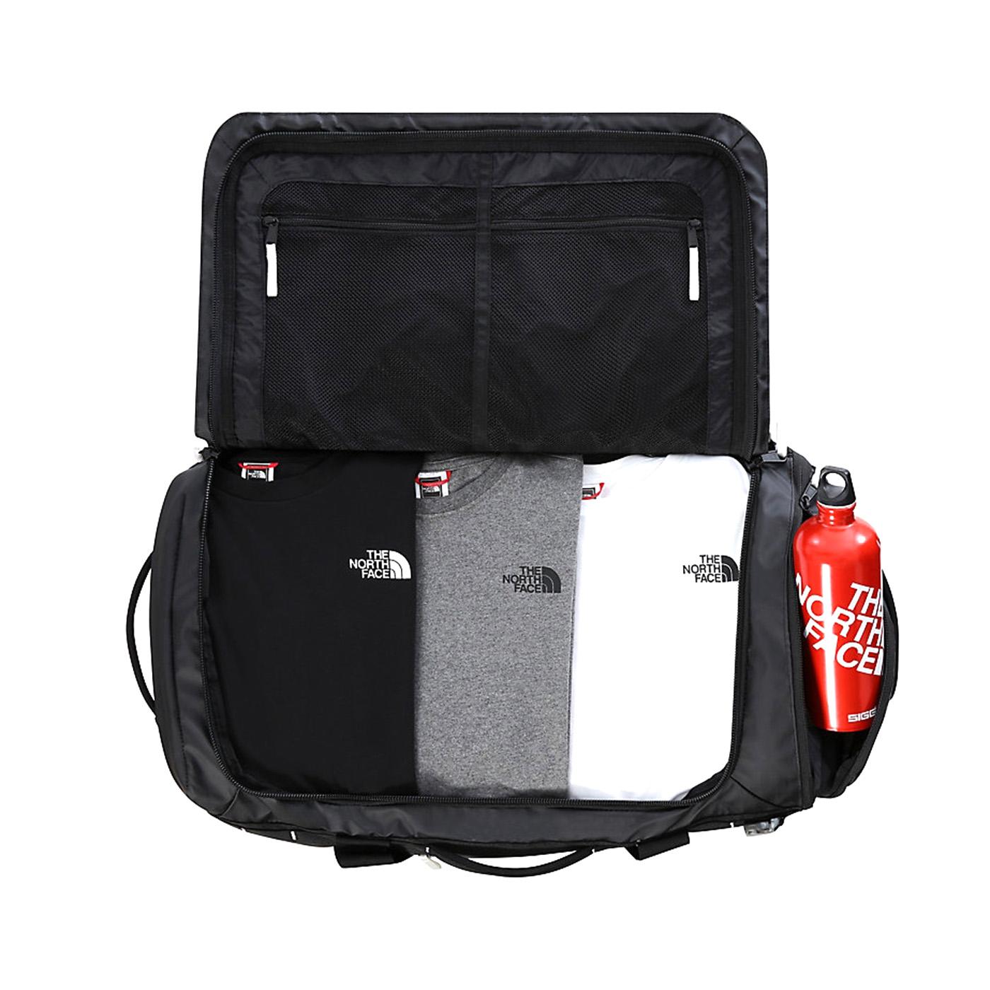 Base Camp Voyager Duffel 62L TNF Black / TNF White - Borsa a Tracolla Nera NF0A52S3KY41  THE NORTH FACE 