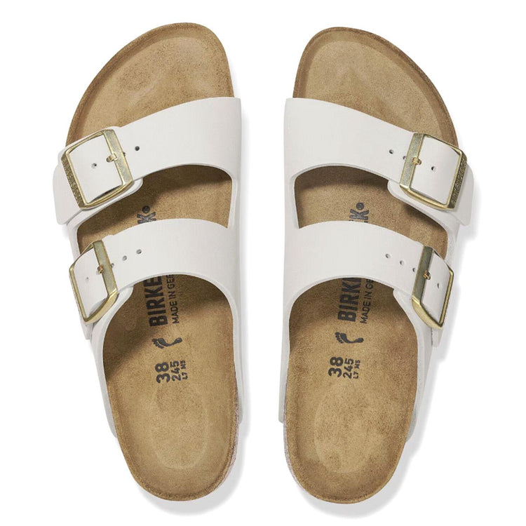 Arizona Antique White, Nubuck Leather - Sandali Donna Bianchi 1029475  BIRKENSTOCK 