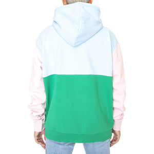 Originals Block - Felpa con Cappuccio Uomo Multicolore / Green / Light Blue / Rose KRCKM213-084-1  KARL KANI 