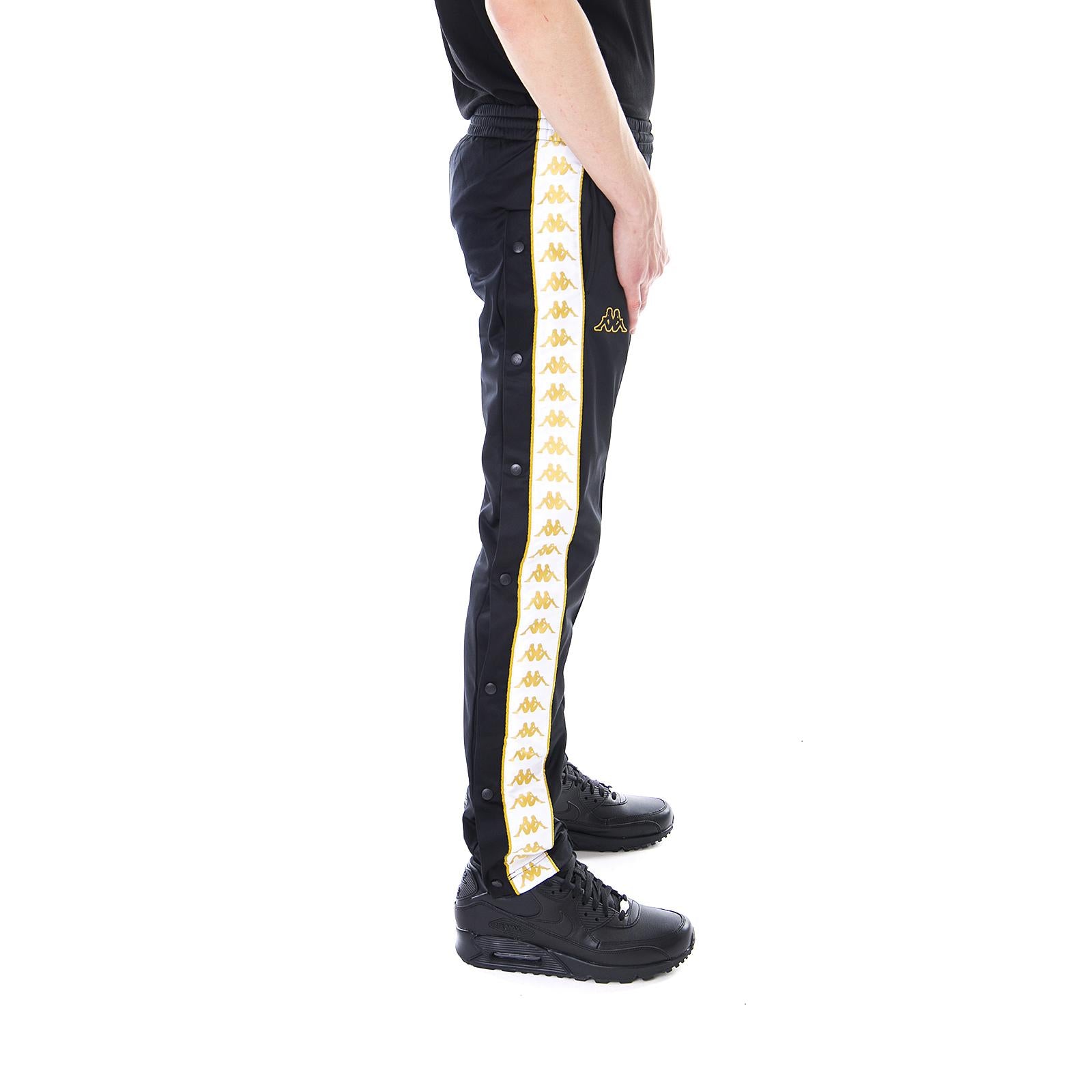 222 BANDA ASTORIA SNAPS SLIM Black-White-Gold 303KUE0-C16  KAPPA 