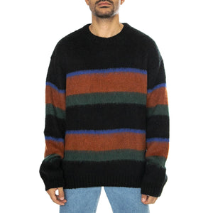 Merton Sweater Sundling Stripe, Deep H Brown - Maglione Girocollo Uomo Multicolore I033916.2C8XX  CARHARTT WIP 