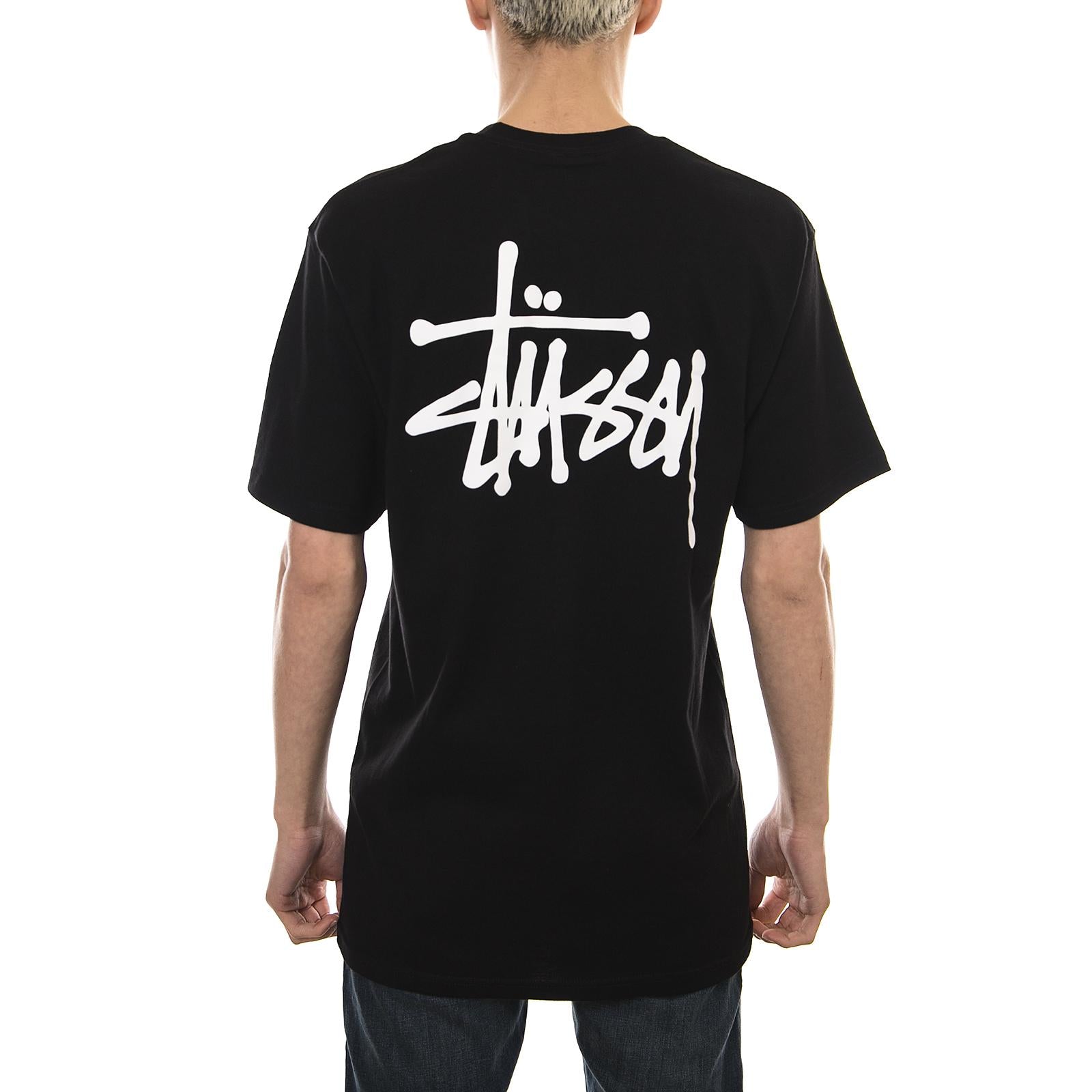 BASIC STUSSY TEE BLACK 1904181-BLACK  STUSSY 
