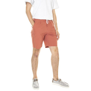 M' Ribstop Oversize Short Sorbet Sorbet - Bermuda Uomo Rossi 1531-RED  BRAVA FABRICS 