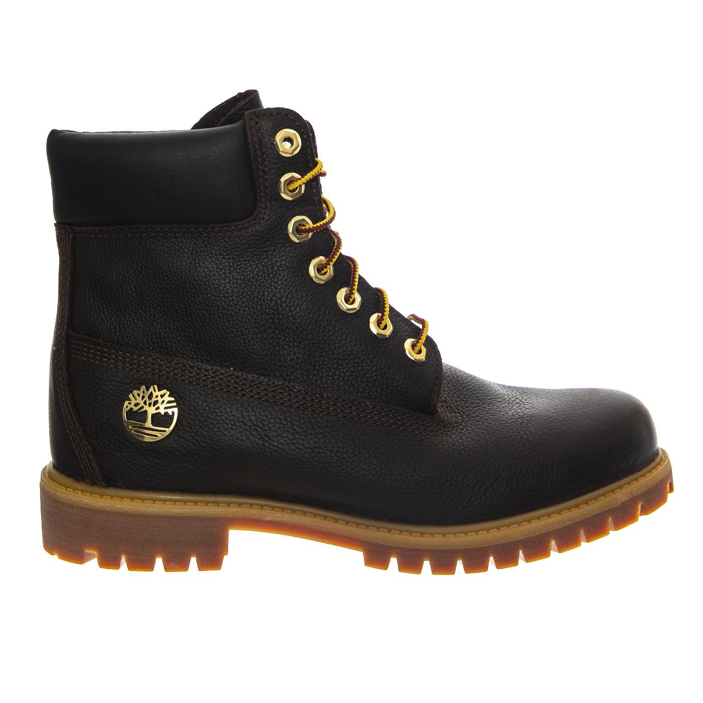 Premium 6 Inch Lace Up Waterproof Boot -- Stivali Uomo Impermeabili Brown TB0A2P6W EXU1 TIMBERLAND 