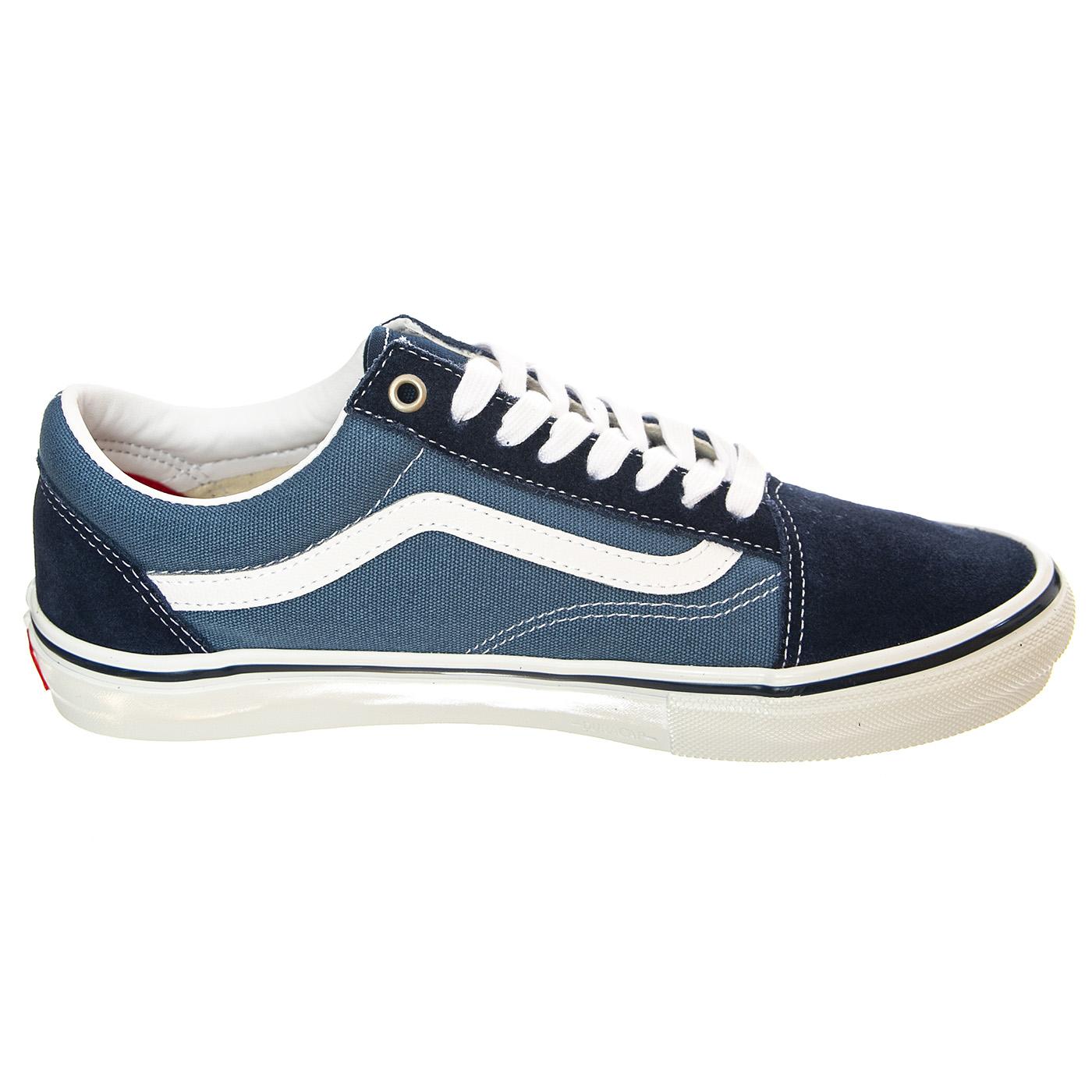 MN Skate Old Skool Navy / White - Scarpe Stringate Profilo Basso Uomo Blu VN0A5FCBNAV1  VANS 