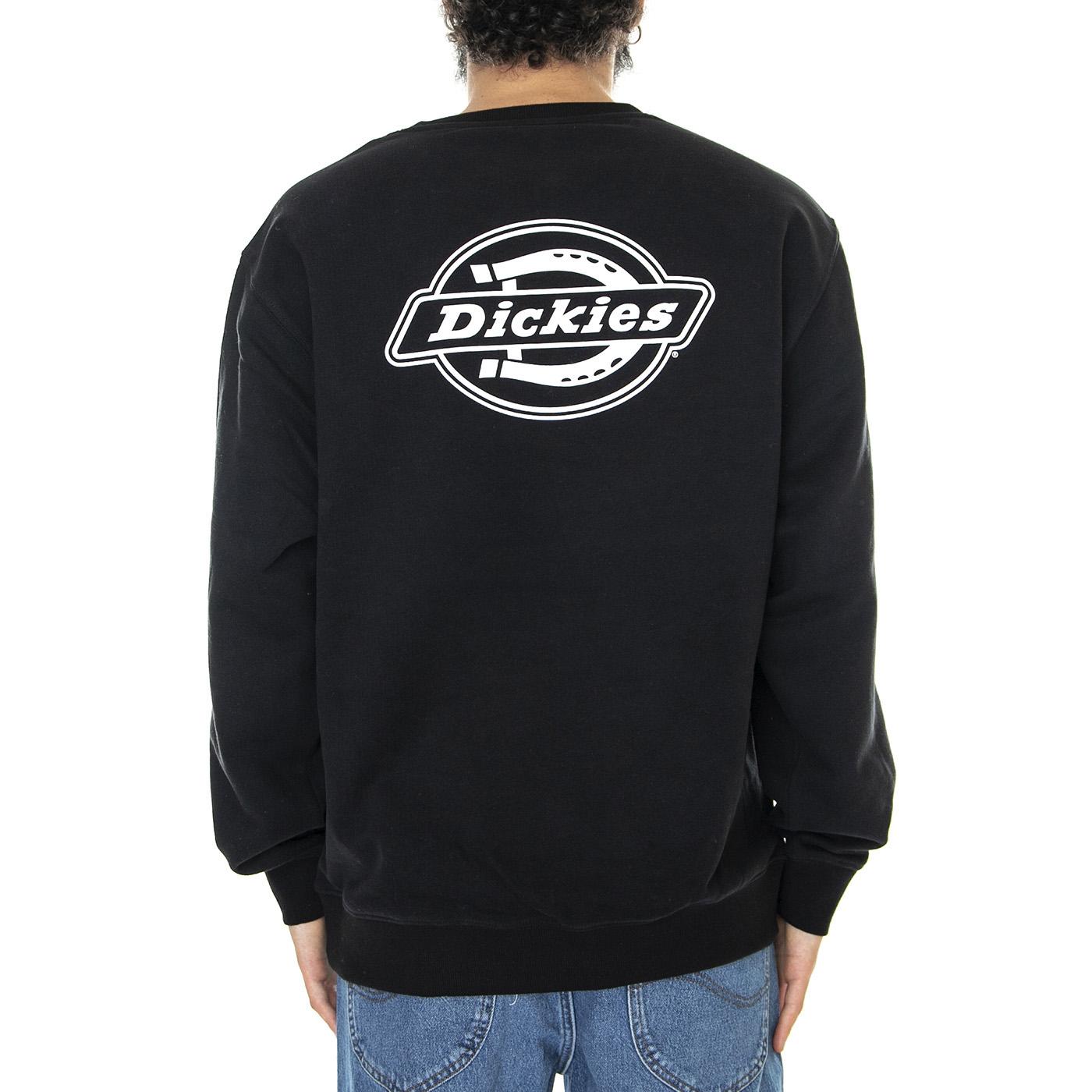 Holtville Sweatshirt Black - Felpa Girocollo Uomo Nera DK0A4Y3BBLK1  DICKIES 
