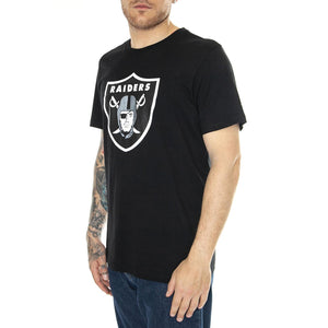 Las Vegas Raiders Primary Logo Graphic T-Shirt black - Maglietta Girocollo Uomo Nera 108M-127A-8D-02K  FANATICS 