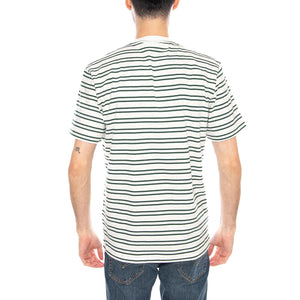 T-Shirt Multi Stripe - Maglietta Girocollo Uomo Multicolore Lacoste TH0874 YRR LACOSTE 
