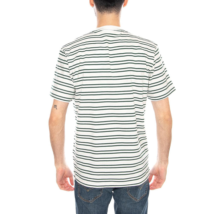 T-Shirt Multi Stripe - Maglietta Girocollo Uomo Multicolore Lacoste TH0874 YRR LACOSTE 