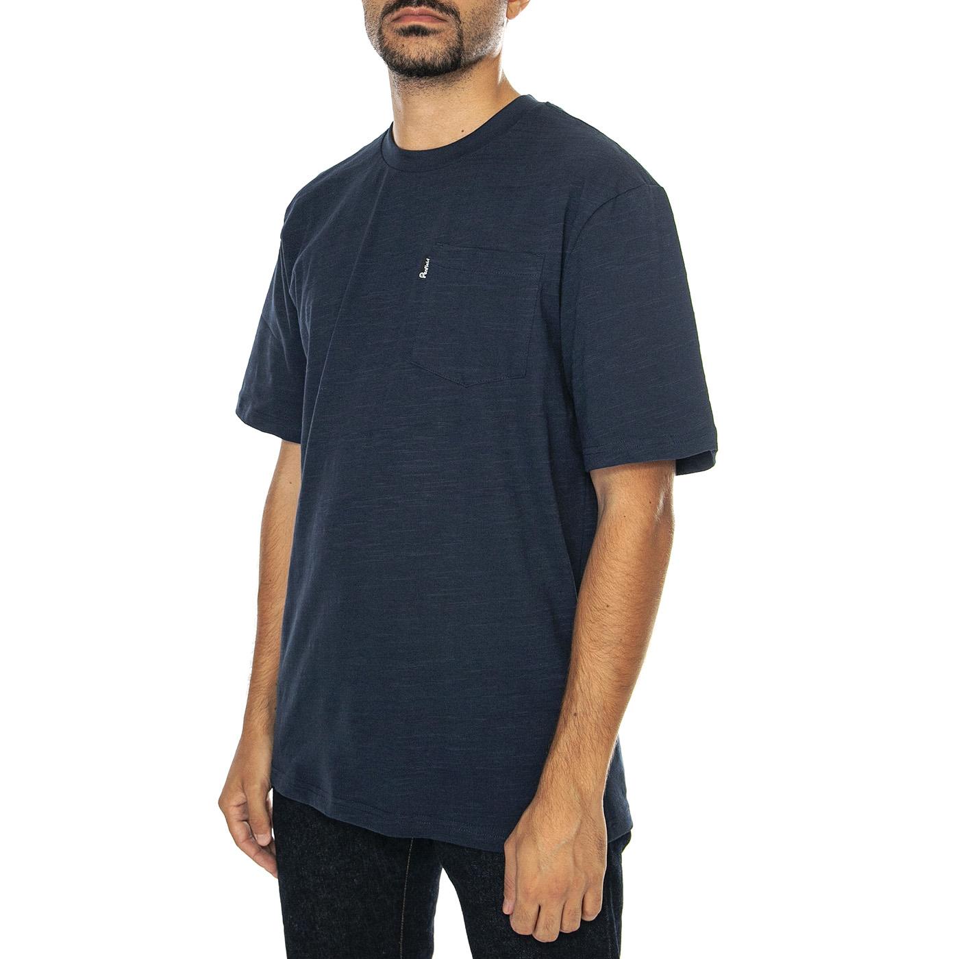 Slub Pocket T-Shirt Navy Blazer - Maglietta Girocollo Uomo Blu PFD0329-203  PENFIELD 