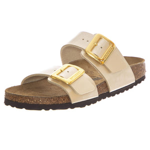 Sydney CB graceful pearl white, Birko Flor - Sandali Donna Beige 1029492  BIRKENSTOCK 