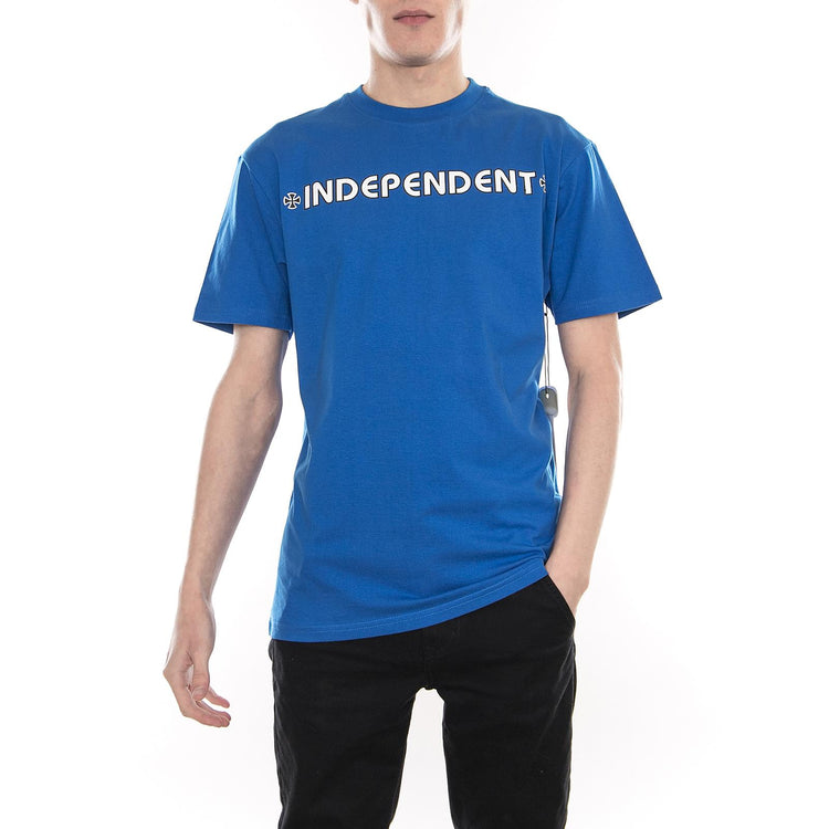 Bar Cross Tee Royal INA-TEE-Bar Cross Tee Royal  INDEPENDENT 