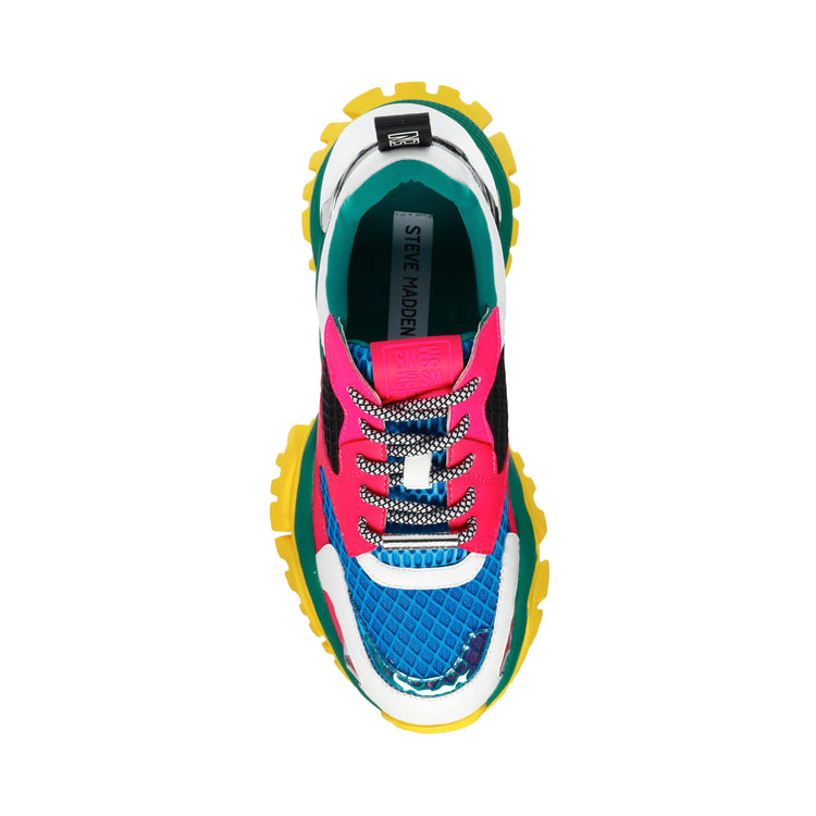 Trilling Fucsia / Yel - Scarpe Stringate Profilo Basso Donna Viola / Giallo SMPTHRILLING-FUC  STEVE MADDEN 