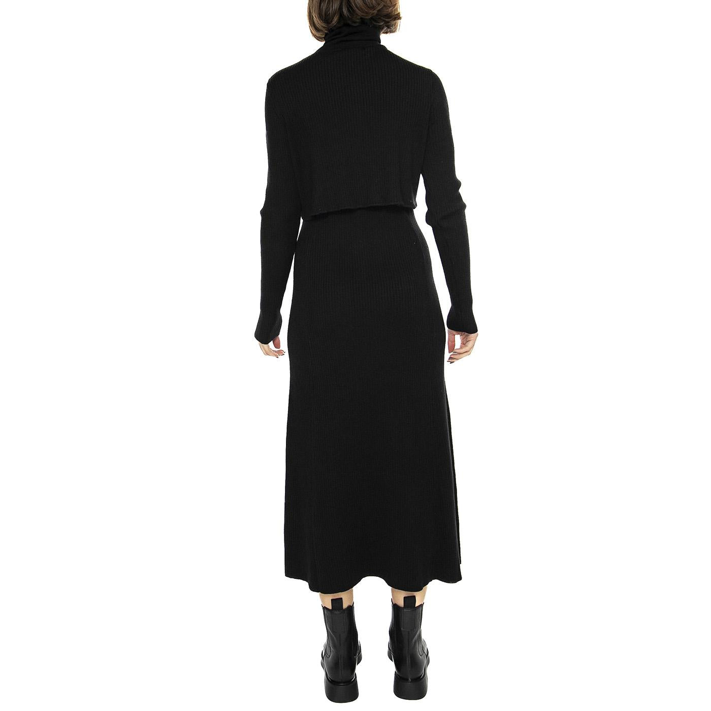 Twin Sets Negro - Vestito Donna Nero 14516811  MD'M 