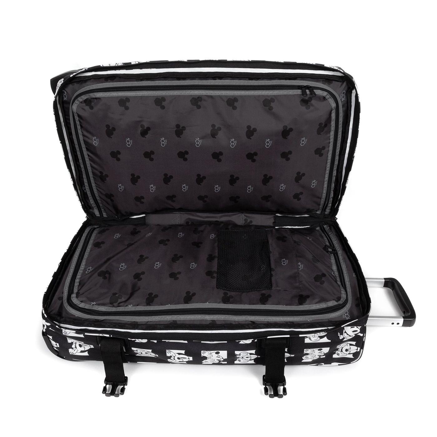 Transit'R S Micket Faces - Valigia Trolley Nera EK0A5BA89E11  EASTPAK 