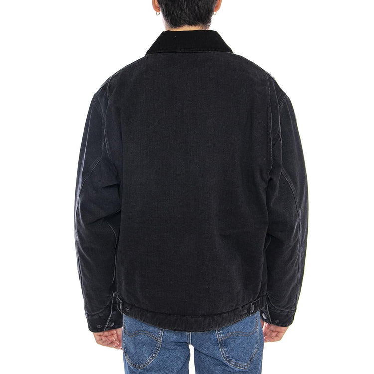 OG Detroit Jacket Black / Black - Giacca Uomo Nera I035878.00E06  CARHARTT WIP 
