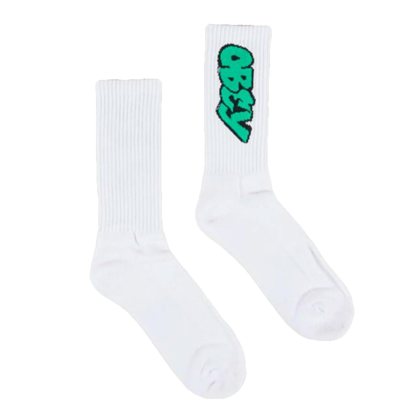 Obey Merton Socks - Calzini Bianchi 100260178-WHT  OBEY 