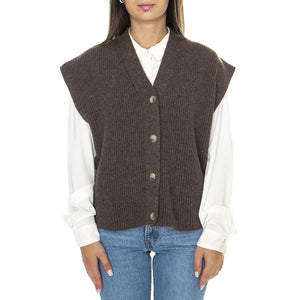 Maglia Donna 250 - Gilet Donna Marrone W264M27W555-250  SKILLS 