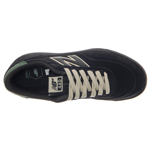 Numeric Skateboarding Black Leather/Textile - Scarpe Profilo Basso Uomo Nere NM440BG2  NEW BALANCE 