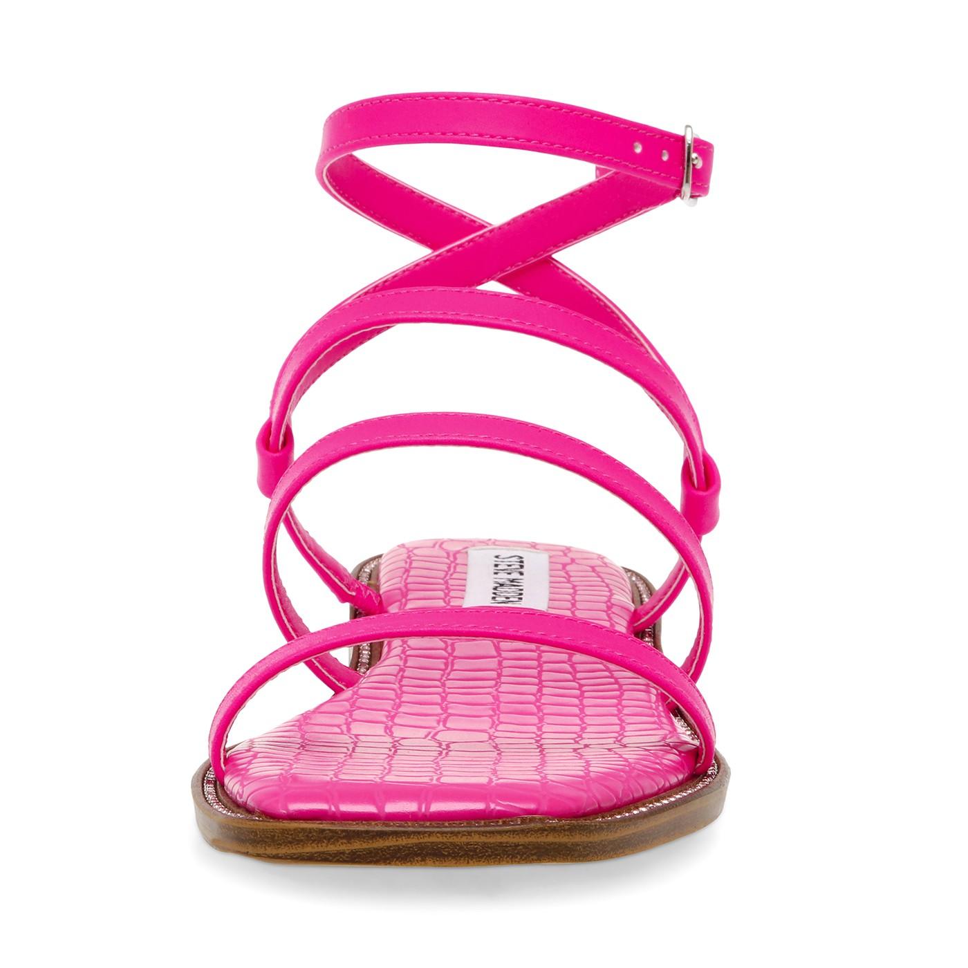 Superbly Hot Pink Nappa PU - Sandali Donna Rosa SMSSUPERBLY-HOT  STEVE MADDEN 