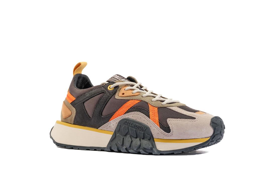 Troop Runner Outcity Beluga / Dusky Green - Scarpe Stringate Profilo Basso Uomo Multicolore PAS08876-343-M  PALLADIUM 