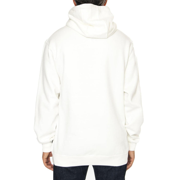 Vans Arched Pullover marshmallow - Felpa con Cappuccio Uomo Bianca VN000HNWFS81  VANS 